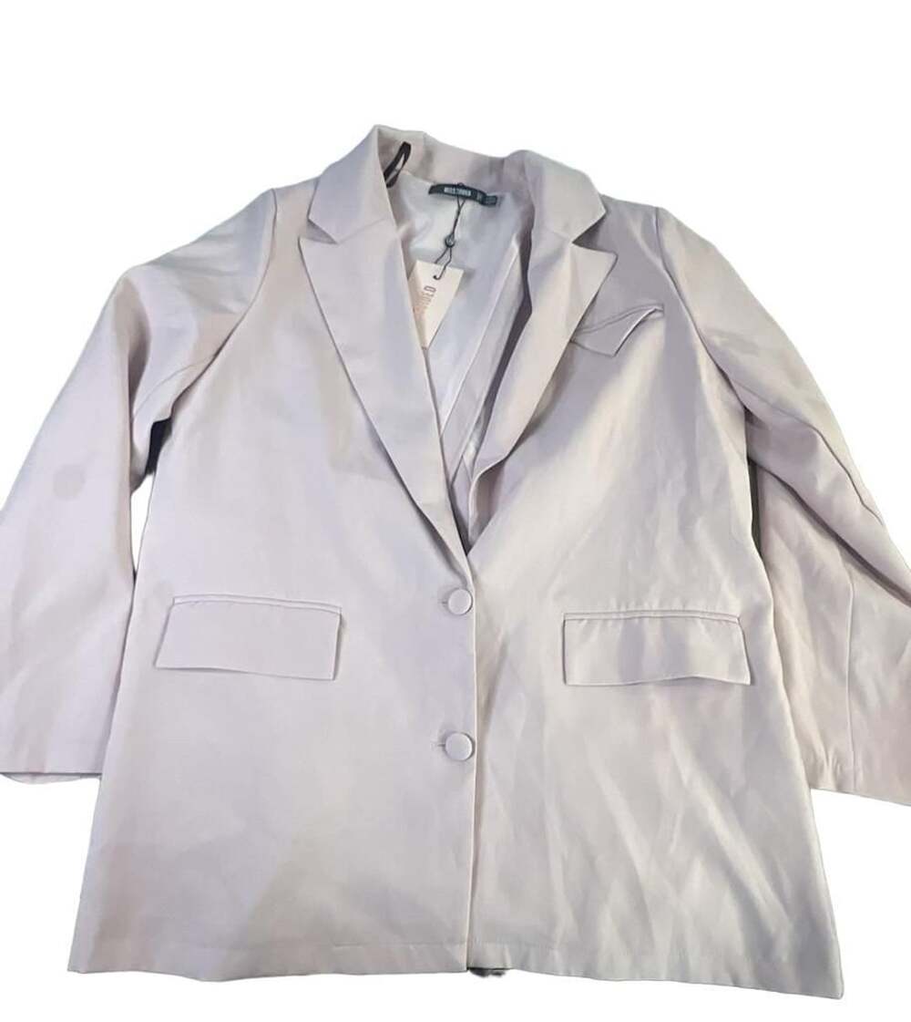Missguided Pink Oversized Blazer Size US 6
